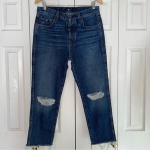 7 for all mankind distressed Jean size 29/L25